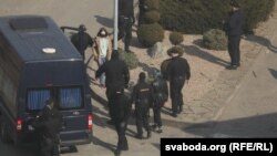 Затрыманьні ў Менску, архіўнае ілюстрацыйнае фота 2021 году 