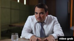 Armenia - Narek Karapetyan makes a video statement to supporters, July 17, 2025.