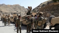 تصویری از نیروهای امنیتی افغانستان