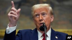 ԱՄՆ նախագահ Դոնալդ Թրամփ, Սպիտակ տուն, Վաշինգտոն, 21-ը հունվարի, 2025թ.