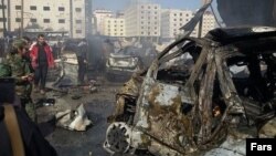 سه انفجار در دمشق دستکم ۴۵ کشته و ۴۰ زخمی برجای گذاشت