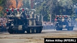 Ադրբեջանի զինված ուժերի զորահանդեսը Բաքվում, արխիվ 