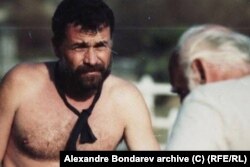 Александр Бондарев и Ежи Кавалерович на съёмочной площадке