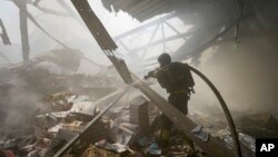 Російська ракета влучила у друкарню «Фактор-Друк» в Харкові, 23 травня 2024 року