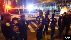نیروهای پلیس در شهر نیویورک (عکس از آرشیو)