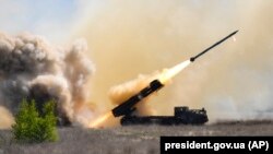 Ілюстраційне фото. Під час завершення польових випробувань нового українського ракетного комплексу «Вільха». Військовий полігон на Херсонщині, 25 квітня 2018 року