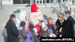 Канун нового года. Ашхабад  