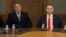 Лидерите на ГЕРБ и "ДПС-Ново начало" Бойко Борисов и Делян Пеевски