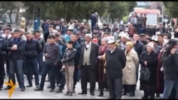 Жалал-Абад: оппозициянын митинги