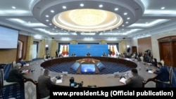 Коопсуздук кеңешинин коррупция маселеси талкууланган жыйыны. 17-сентябрь, 2020-жыл.