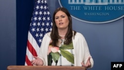 سارا سندرز، سخنگوی کاخ سفید،