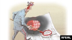 کاریکاتوری از کارتونیست روس، میخائیل زلاتکوفسکی 