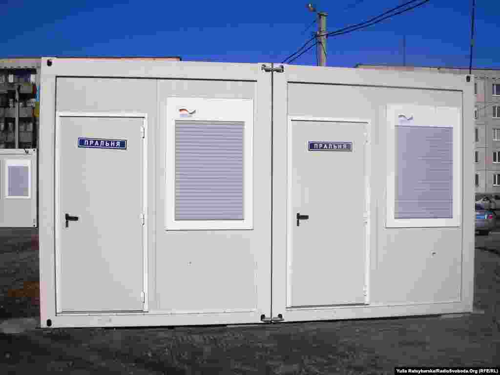 Ukraine -- Transit camp in Pavlograd for displaced persons from of Donbass, Dnipropetrovsk, 16Feb2015