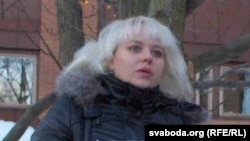 Belarusian opposition journalist Volha Klaskouskaya