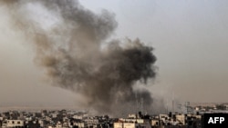 Հրթիռակոծության հետևանք Ռաֆահում, արխիվ