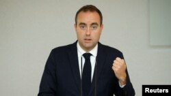 Министр обороны Франции Себастьян Лекорню 