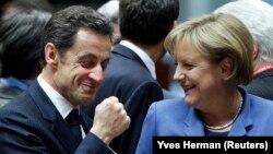 Անգելա Մերկել և Նիկոլա Սարկոզի, արխիվ