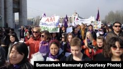 Human rights activists were quick to defend the Women's Day march and excoriate deputies for their remarks.