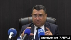 Генеральный директор компании «Электрические сети Армении» Карен Арутюнян, Ереван, 14 сентября 2016 г.