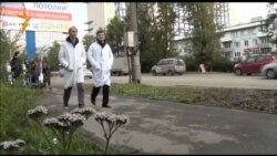 20 сентября 2013 года. Иркутск. Прогулка ученых против реформы РАН