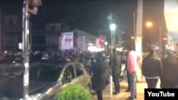 تصویری از اعتراضات در بهشهر مازندران