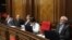 Armenia - Deputies from the opposition Armenian National Congress attend a parliament session in Yerevan, 3Oct2012.