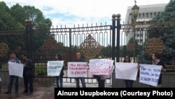 Митинг против принятия поправок в закон об НПО, 2017 г.