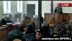 «Սասնա ծռեր»-ի գործով դատական նիստերից մեկը, արխիվ