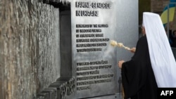 Освячення меморіалу жертвам Голодомору у Вашингтоні, листопад 2015 року