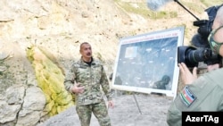 Президент Азербайджана Ильхам Алиев в Лачинском районе, 16 августа 2021 г․