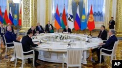 Заседание Высшего Евразийского экономического совета в Москве.