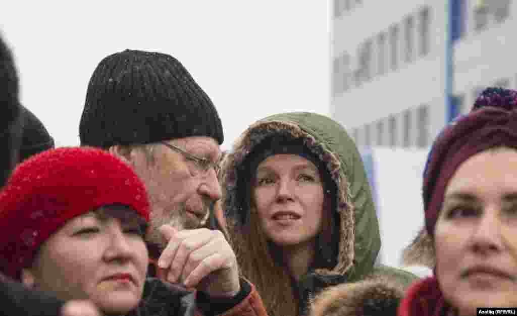 Мехчылар фабрикасына килгән казаннар арасында Татарстан президенты киңәшчесе Олеся Балтусова да бар иде