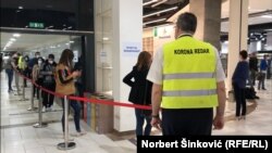Vakcinacija u tržnom centru u Novom Sadu