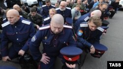 С просьбой разработать и принять такой закон о государственной службе казачества югоосетинские казаки обратились в парламент республики