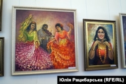 Виставка картин ромського художника з Закарпаття Тиберія Йонаша та його учнів