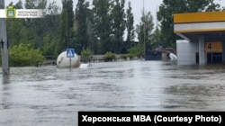Повінь у мікрорайоні «Корабел» («Острів») після руйнації Каховської ГЕС, червень 2023 року