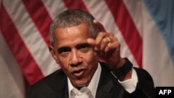 رییس‌جمهوری سابق آمریکا در پیام ویدیویی خود از امانول مکرون به عنوان چهره‌ای پایبند به ارزش‌های لیبرال نام برده است.