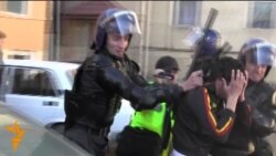 سرکوب معترضان در شهرستان اسماعیل‌لی جمهوری آذربایجان