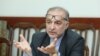 Armenia - Iranian Ambassador Mehdi Sobhani speaks during a news conference in Yerevan, February 6, 2025.