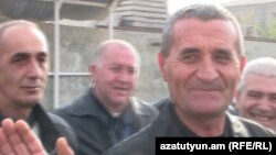 Մուշեղ Սաղաթելյանը դուրս է գալիս բանտից, Երևան, 24-ը նոյեմբերի, 2010թ․