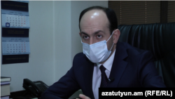 Քննչական կոմիտեի քրեագիտական վարչության պետ Ռաֆայել Վարդանյան, 7-ը նոյեմբերի, 2020թ.