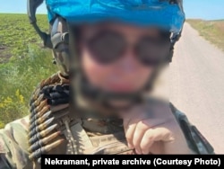 Білоруський парамедик з позивним «Некромант», фото з приватного архіву