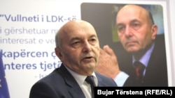 Kryetari i LDK-së, Isa Mustafa. 