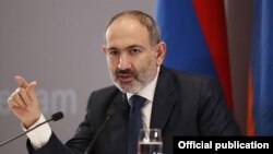 Վարչապետ Նիկոլ Փաշինյանը Կապանում ասուլիսի ժամանակ, 25-ը հունվարի, 2020թ․