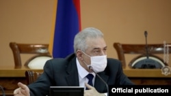 Министр обороны Армении Вагаршак Арутюнян 