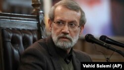Алі Ларыджані, сьпікер іранскага парлямэнту, былы галоўны прадстаўнік Тэгерану ў ядзерных перамовах