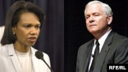 رابرت گيتس وزير دفاع و کاندوليزا رايس، وزير امور خارجه ايالات متحده روز دوشنبه سفر خود را به برخی کشورهای خاورميانه آغاز کرده اند