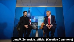 Владимир Зеленский и Дональд Трамп