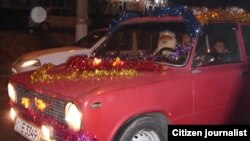 На улицах Ташкента.