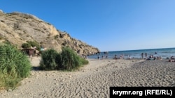 Висохле гирло річки Суук-Су, липень 2025 року